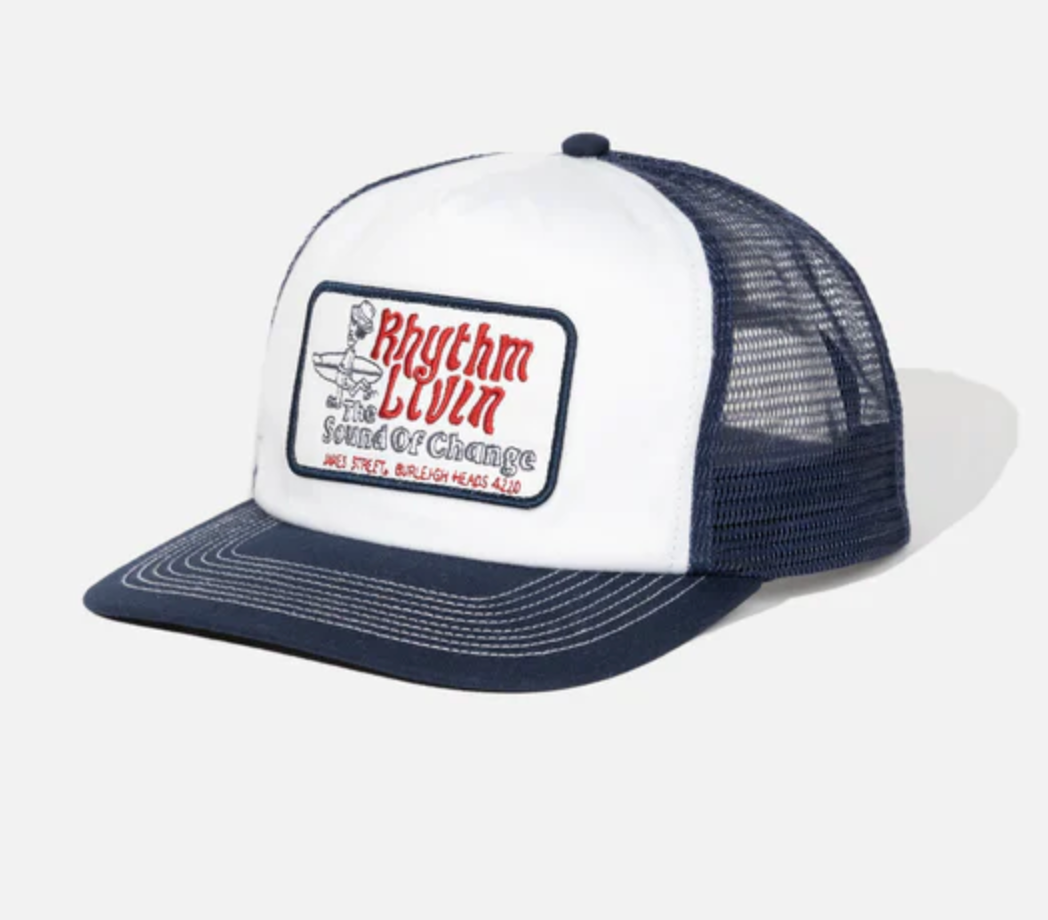 Rhythm Traders Vegas Logo Trucker cap